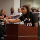 Muhiyidin D’Baha speaks during a meeting with North Charleston, S.C., City Council on April 9, 2015, about the killing of Walter Scott by a North Charleston police officer. (Chuck Burton/AP Images)